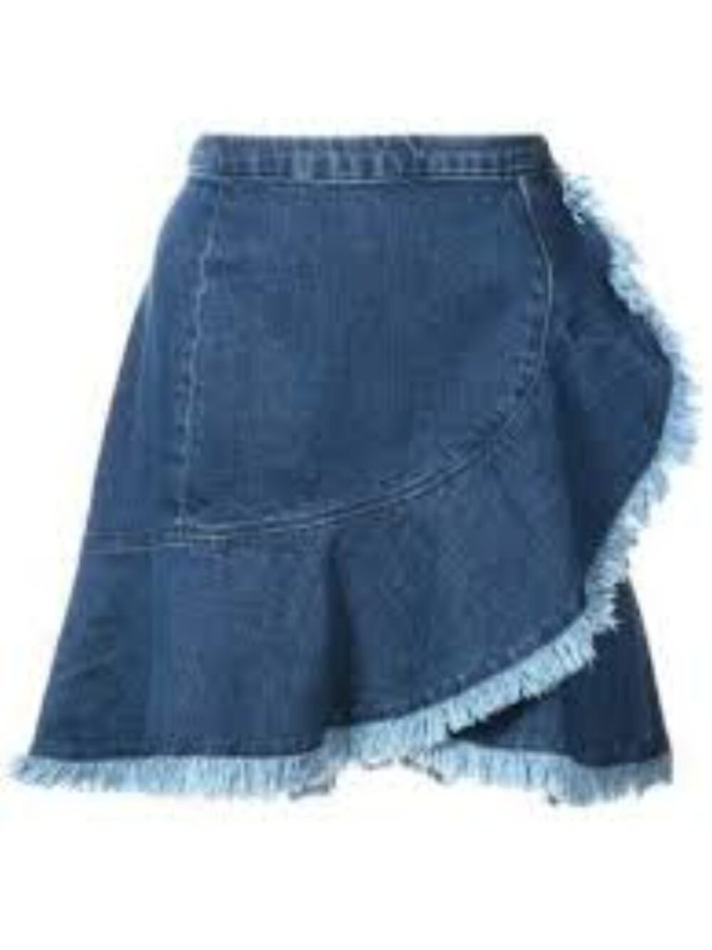 Tanya Taylor Denim Mini Skirt, Size 4